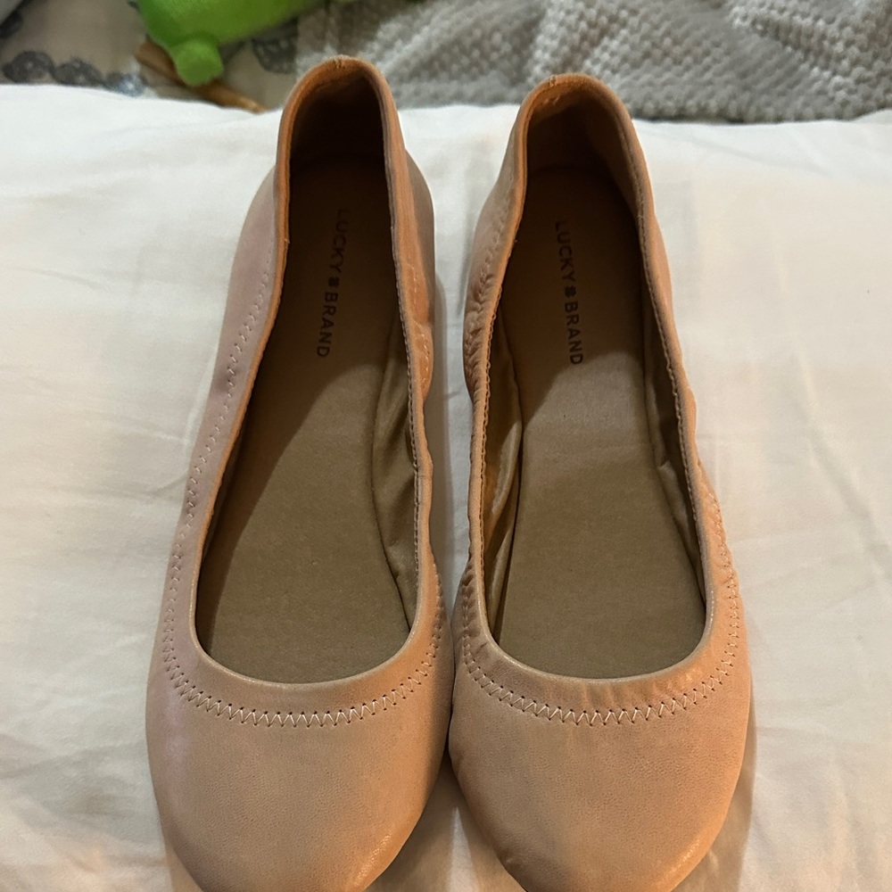 Lucky Brand Women's Soft Pink Flats